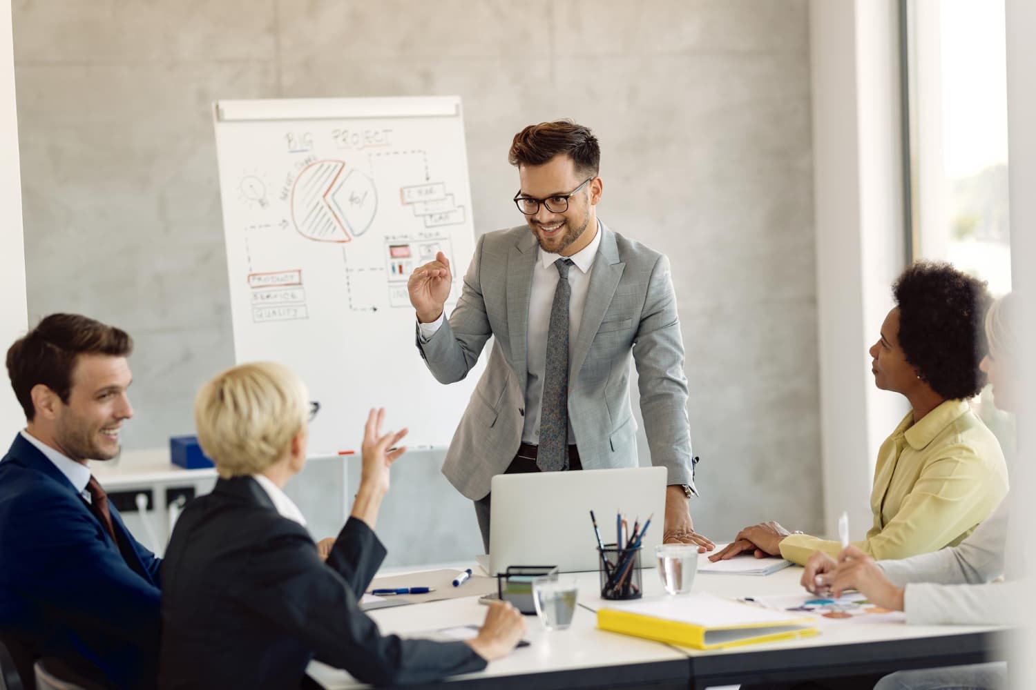 Executive search consulting session